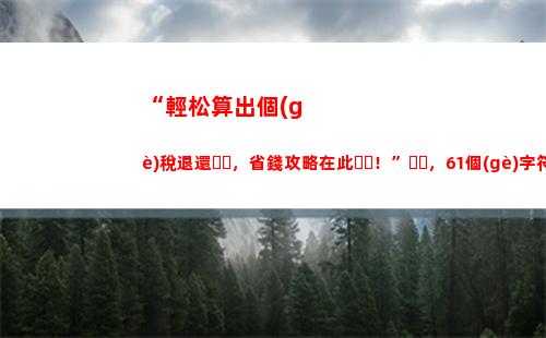 個(gè)人所得稅826(個(gè)人所得稅82萬繳17萬稅能退多少錢呢)